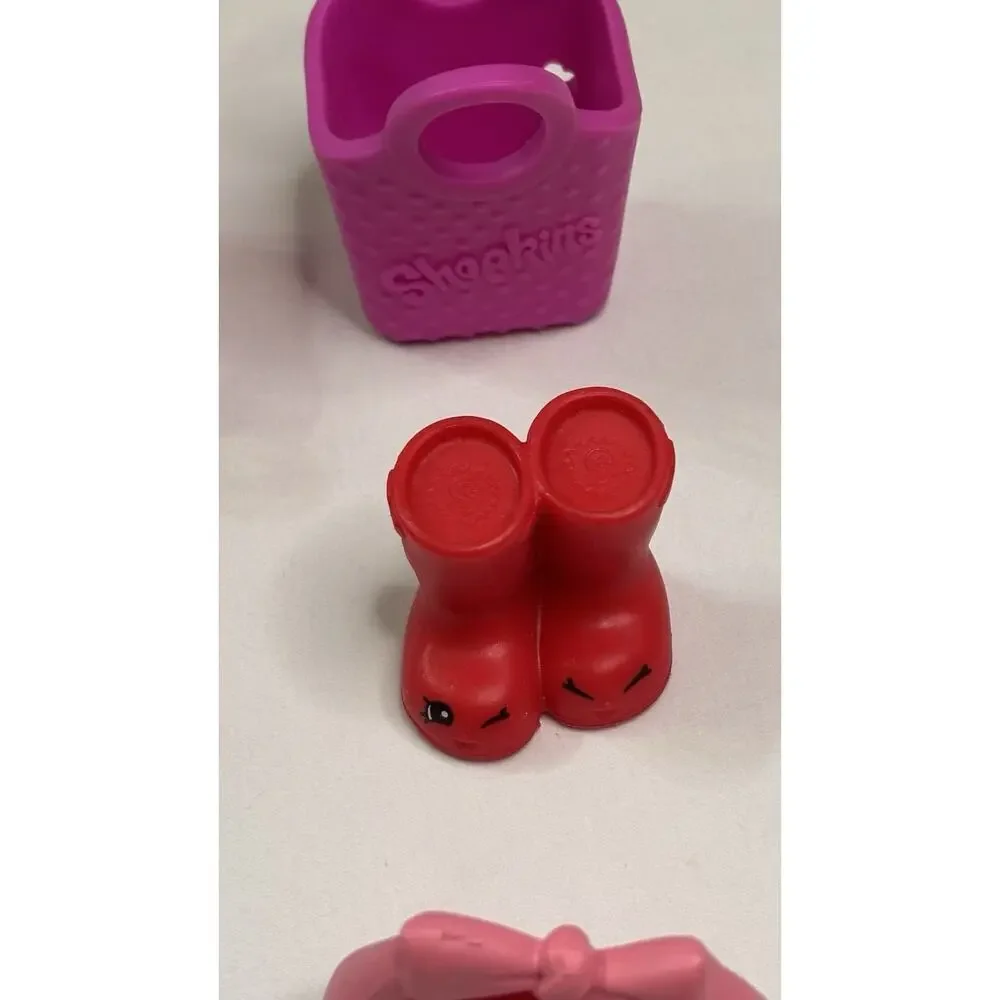 Shopkins for McDonald's Happy Meal Toys Lot of 6 ~ Shoes, Dress, Purse,Boots